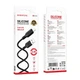 USB кабель Borofone BX113 Apple iPhone SE 2022 / iPhone 14 Pro Max / iPhone 14 Plus / iPhone 14 Pro / iPhone 14 / iPhone 13 Pro / iPhone 13 Mini / iPhone 13 / iPhone 13 Pro Max / iPhone 12 Mini / iPhone 12 Pro Max, Lightning, 2.0 м., Черный - 543105 - изображение 6