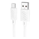 USB кабель Hoco X88, MicroUSB, 2.0 м., Белый - 624088 - изображение 1
