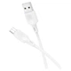 USB кабель Borofone BX113, MicroUSB, 1.0 м., Белый - 533337 - изображение 2