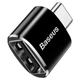 Адаптер Baseus CATOTG-01, USB, Type-C, Чорний - 434490 - зображення 4