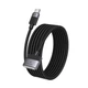 USB кабель Hoco U141, MagSafe 3, 1.8 м., Чорний - 575924 - зображення 6