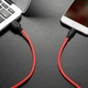 USB кабель Hoco X21 Plus Silicone, MicroUSB, 1.0 м., Красный - 270824 - изображение 3