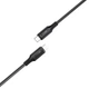 USB кабель AceFast C17-03, Type-C, 1.2 м., Чорний - 593266 - зображення 3