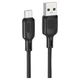 USB кабель Borofone BX113, MicroUSB, 1.0 м., Черный - 533338 - изображение 1