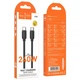 USB кабель Hoco X115 Surpass, Type-C, 1.0 м., Черный - 608130 - изображение 6
