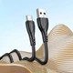 USB кабель Borofone BX121 Energy, Type-C, 1.0 м., Черный - 643088 - изображение 4