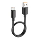USB кабель Hoco X96 Hyper, Type-C, 0.25 м., Чорний - 479056 - зображення 1
