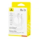 USB кабель Baseus P10377703213-01 Silky, Type-C, 2.0 м., Білий - 565567 - зображення 6