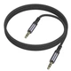 AUX кабель Borofone BL24 Graceful, 3,5 мм., 1.0 м., Сірий - 569895 - зображення 6