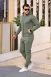 Кофта на замке спортивная флис Trend Collection 6164 хаки (HAKI) M - изображение 10