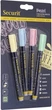 Zestaw markerów kredowych Securit Pastel 1-2 mm 4 szt BL-SMA100-V4-PAS (8719075287767) - obraz 2