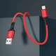 USB кабель Borofone BX83, MicroUSB, 1.0 м., Красный - 327098 - изображение 4