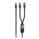 USB кабель Hoco U139, Type-C, 1.2 м., Чорний - 571705 - зображення 1