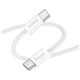 USB кабель Hoco X104, Type-C, 1.0 м., Білий - 425563 - зображення 1