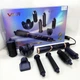 Фен-стайлер для волос 7в1 VGR V-477 DARK Blue Professional 1400 Вт 7 насадок - зображення 8