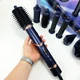 Фен-стайлер для волос 7в1 VGR V-477 DARK Blue Professional 1400 Вт 7 насадок - зображення 7