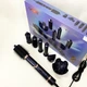 Фен-стайлер для волос 7в1 VGR V-477 DARK Blue Professional 1400 Вт 7 насадок - зображення 6