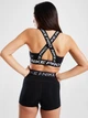 Спортивный топ для бега женский Nike Pro Bra Tt HF5372-010 L Черный с белым (0197602837544) - изображение 8