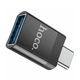 Адаптер Hoco UA17, Type-C, USB, Чорний - 329264 - зображення 3
