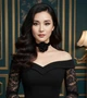 Оксамитовий чокер з об'ємною квіткою трояндою Honey Fashion Accessories чорний (12-367) - зображення 1