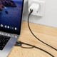USB кабель Hoco U142, Type-C, MagSafe 3, 1.8 м., Черный - 605891 - изображение 7