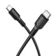 USB кабель Borofone BX116 Certain, Type-C, 1.0 м., Черный - 569980 - изображение 2