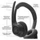 Bluetooth-гарнітура Logitech Zone 300, Стерео, Черный - 454828 - изображение 3