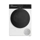 Whirlpool Сушильна машина Whirlpool тепловий насос, 8кг, A++, 54,5см, дисплей, люк чорний, білий - изображение 1