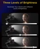 RGB Видеосвет цветная портативная LED подсветка для съемки видео фото постоянный свет AOCHUAN на магните - изображение 7