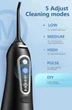 Іригатор зубний Portable Oral (Black) портативний іригатор для порожнини рота - зображення 2