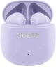 Навушники Guess Printed Classic Logo Bluetooth 5.3 Wireless + Doc Station Purple (3666339294816) - зображення 1