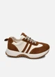 Женские бежево-рыжие кожа-замш кроссовки PARADIZE SHOES на высокой подошве 38 размер (стелька 24,9 см) - изображение 3
