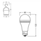 Лампа LED с аккумулятором 8W 230V 806lm 2700K E27 1800mA/h 60х122mm [4099854190087] Osram LED RECHARGEABLE - изображение 10