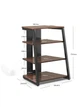 Стенд - 4 - рівневий EasyTV Stand , коричневий - зображення 3