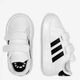 Детские кеды для мальчика Adidas Grand Court 2.0 CF I ID5271 5905588189527 26 Белые (5905588189558) - изображение 4