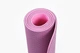 Килимок для йоги, фітнесу, двостононній, не ковзкий Feel Fit 183х61 см, 6 мм фіолетово-рожевий - зображення 9