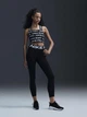 Спортивный топ для зала женский Nike W Np Bandage Tank FZ6988-010 L Черный (197599430315) - изображение 6