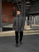 Парка Storm до -25°С мужская зимняя удлиненная с капюшоном XL серая (26638) - изображение 6