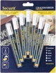 Zestaw markerów kredowych Securit białych 1-2 mm 7 szt BL-SMA100-V7-WT (8718226492753) - obraz 1