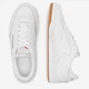 Жіночі кеди шкіряні низькі Reebok Club C 85 100000016 5905588464723 37 24.2 см Білі (5905588464815) - зображення 4
