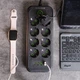 Сетевой фильтр с USB и Type-C портами F20U удлинитель электрический 4.8 метра 8 розеток переноска розетка с кнопкой отключения Черный - изображение 3
