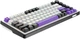 Клавиатура беспроводная Hator Hellyberry HK75 Mechanical Linear RGB Wireless/Bluetooth/USB White/Violet (HK75_wireless) - изображение 4