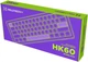 Клавиатура беспроводная Hator Hellyberry HK60 Mechanical Linear RGB Wireless/Bluetooth/USB White/Violet (HK60_wireless) - изображение 7