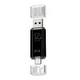 Флешка ЮСБ T&G 009 2&1 USB/Type C 32Gb USB Flash Drive 2.0 память 32 Гб Black - изображение 1
