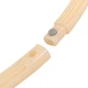 Обруч складаний Хула Хуп Pro Supra Hula Hoop PEARL HU-LA HR-056 1кг, пластик, 6 секцій, d-90см жовтий - зображення 3