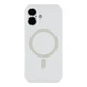 Чохол Premium Glow Silicone Case Full Camera with Magsafe для iPhone 16 White - изображение 1