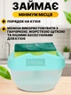 Диспенсер для кухни с органайзером для мочалок дозатор нажимной для моющего средства - изображение 3
