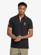 Поло довге чоловіче U.S. Polo Assn 11D258-EE00A (Black) 2XL Чорне (786660982848) - зображення 1