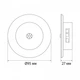 LED Светильник аккумуляторный с датчиком движения VIDEX VL-NL114W-G - изображение 6
