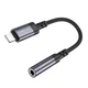 Перехідник Borofone BV24 iP to AUX 3.5mm (female) 15cm - зображення 4